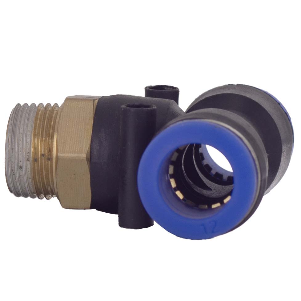 Штуцер цанговый Sigma (Т-образный) Ø12 мм МТ 3/8"