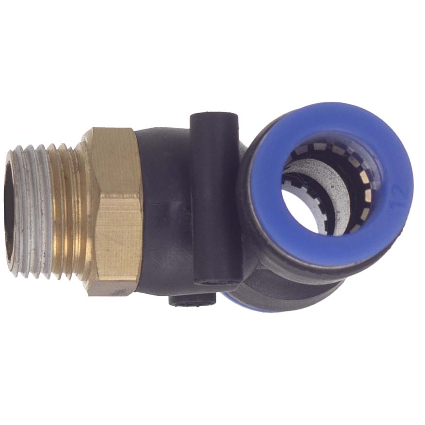 Штуцер цанговый Sigma (Т-образный) Ø12 мм МТ 3/8"