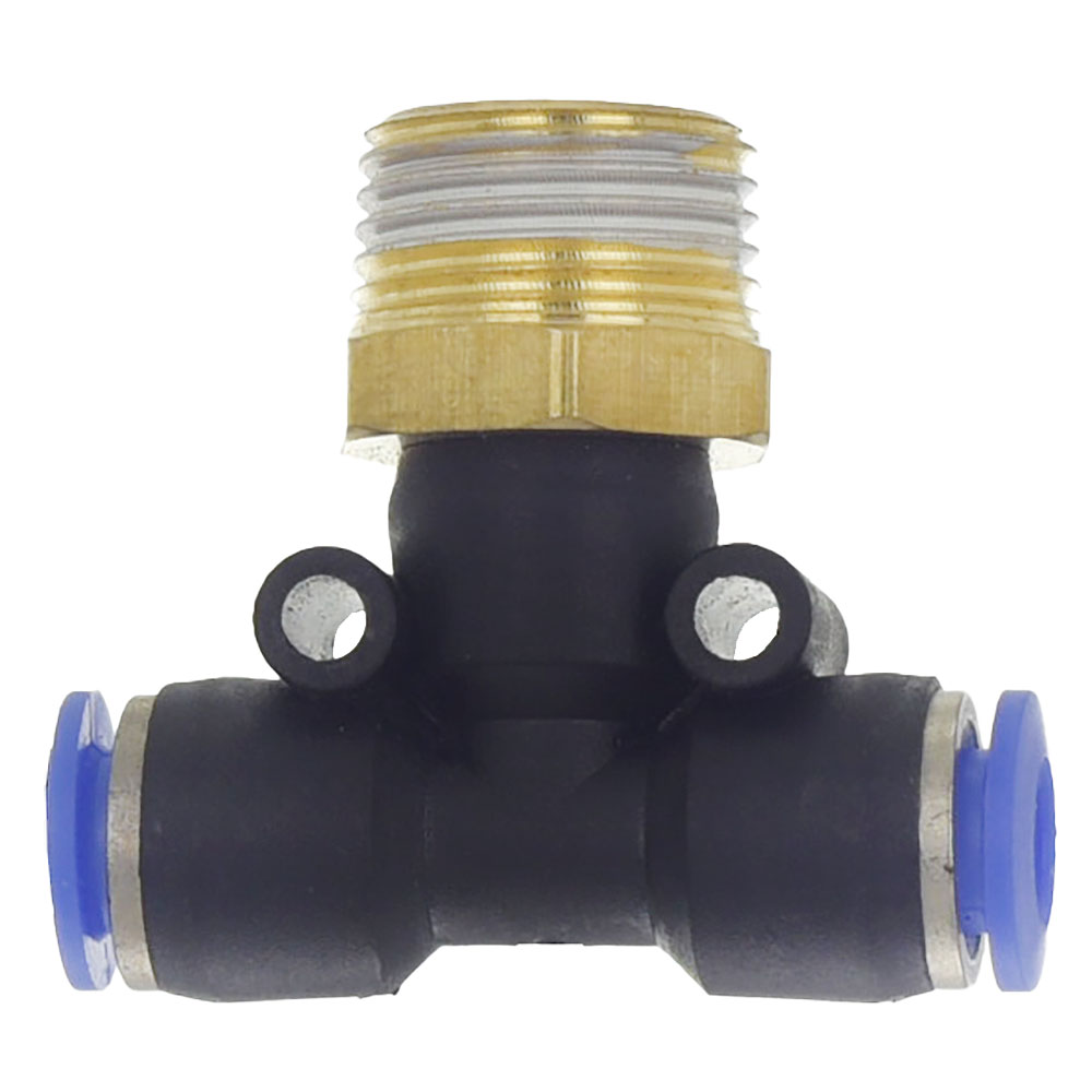 Штуцер цанговый Sigma (Т-образный) Ø6 мм МТ 3/8"