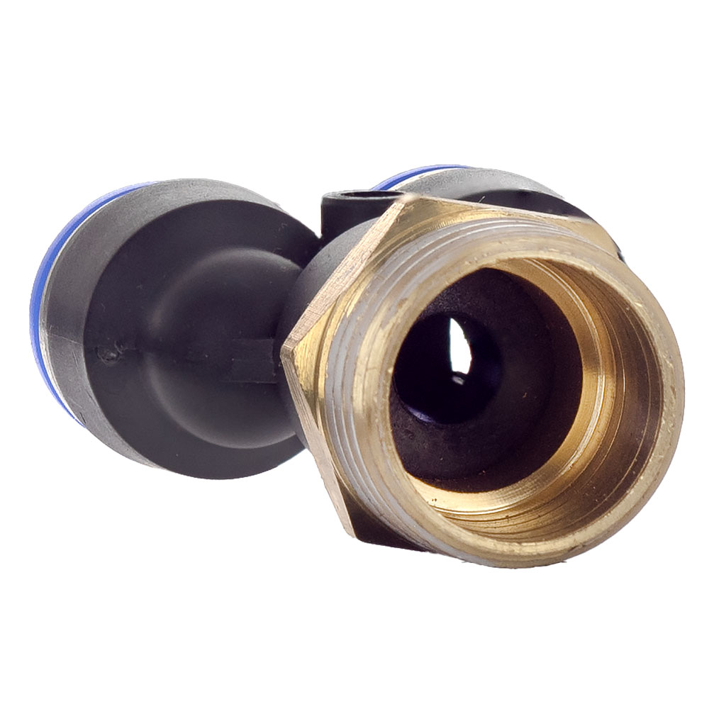 Штуцер цанговый Sigma (Y-образный) Ø10 мм МТ 1/2"