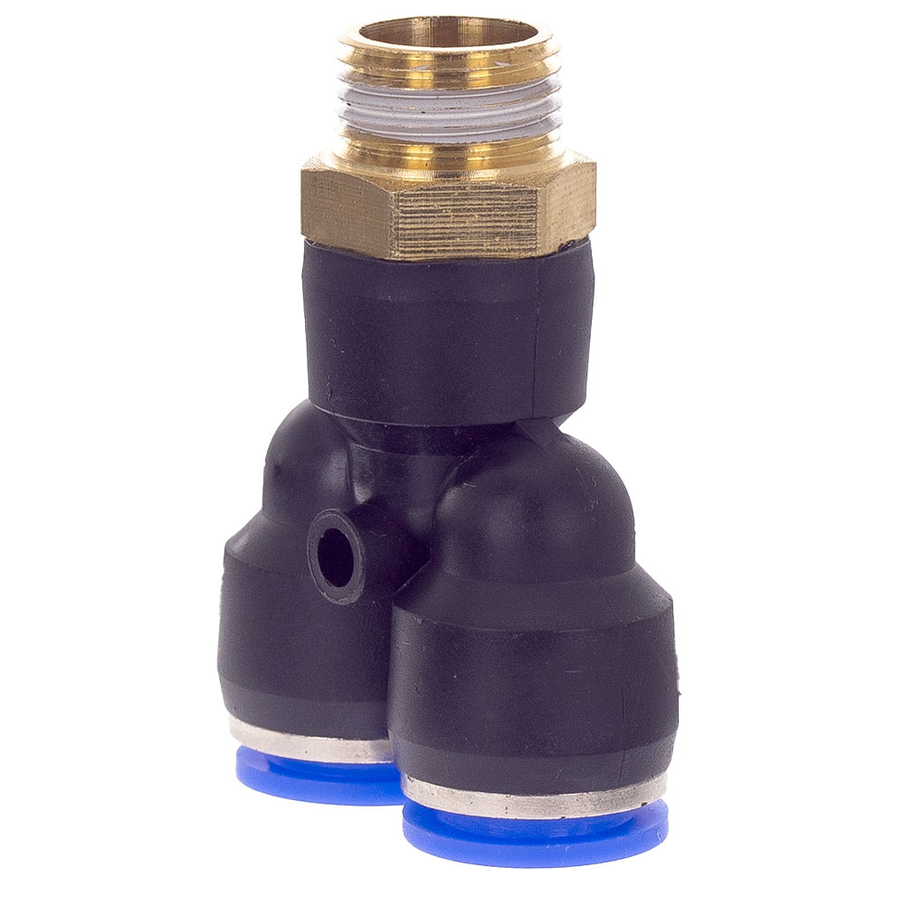 Штуцер цанговый Sigma (Y-образный) Ø12 мм МТ 3/8"