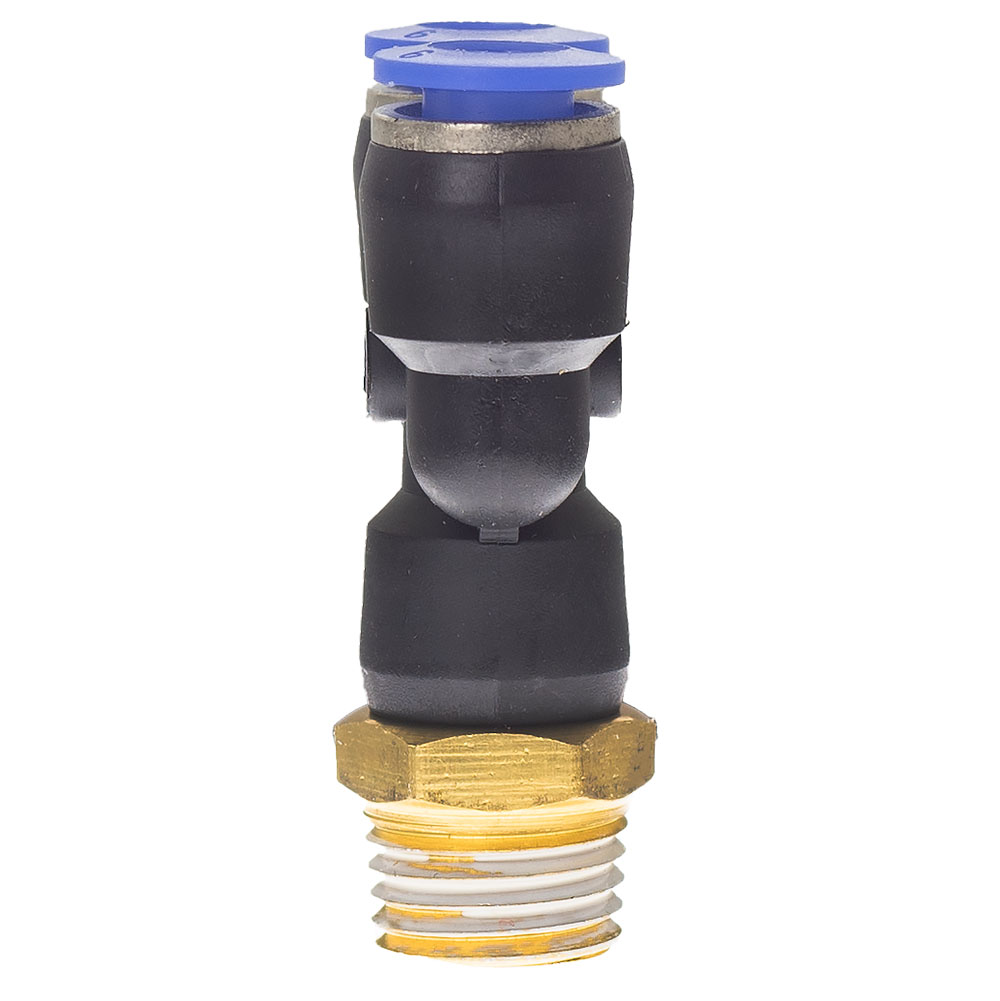 Штуцер цанговый Sigma (Y-образный) Ø6 мм МТ 1/4"