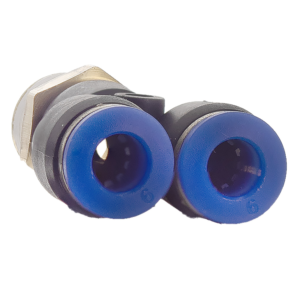 Штуцер цанговый Sigma (Y-образный) Ø6 мм МТ 1/4"