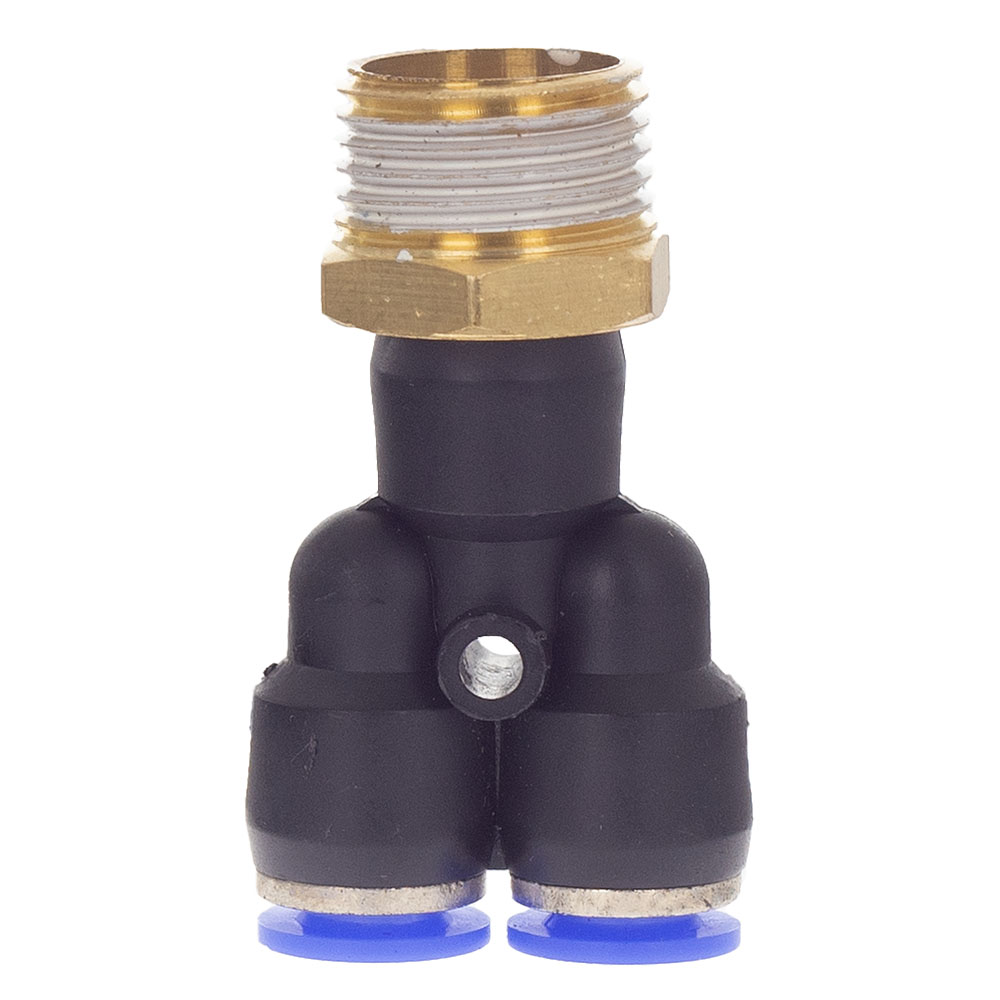 Штуцер цанговый Sigma (Y-образный) Ø6 мм МТ 3/8"