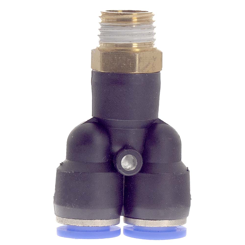 Штуцер цанговый Sigma (Y-образный) Ø8 мм МТ 1/4"