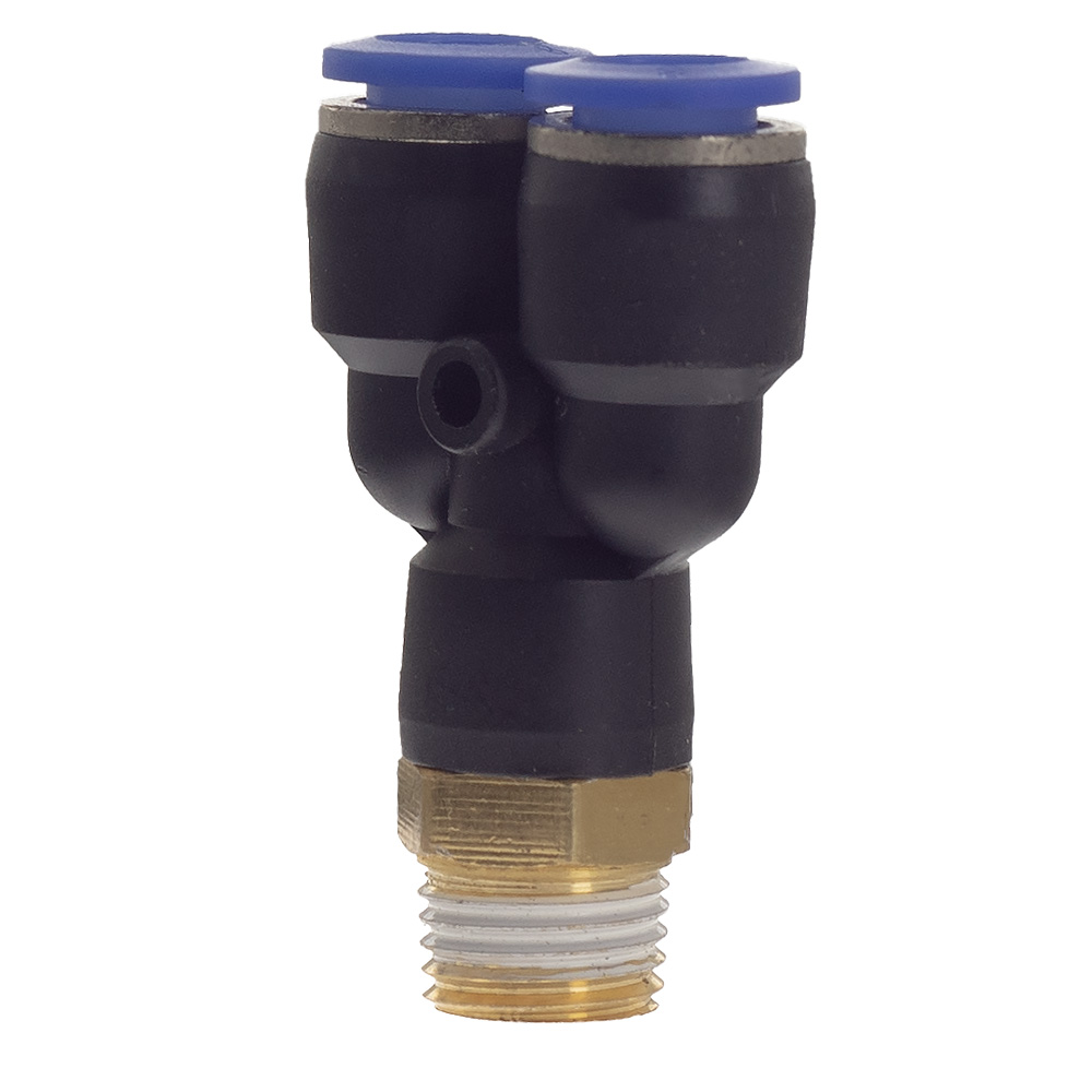 Штуцер цанговый Sigma (Y-образный) Ø8 мм МТ 1/4"