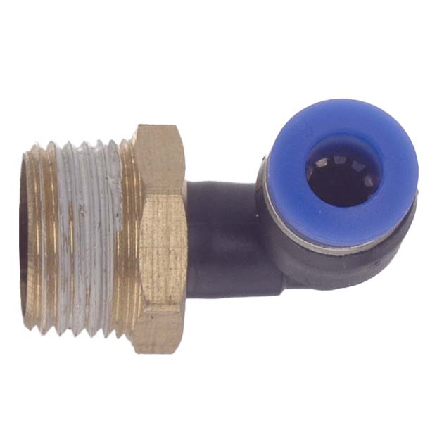 Штуцер цанговый Sigma (угловой) Ø6 МТ 3/8"