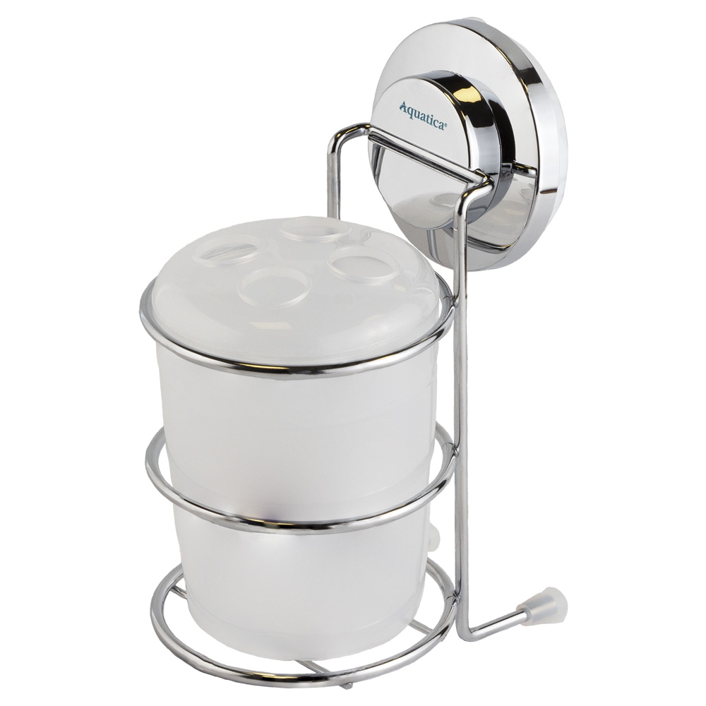 Склянка Aquatica s38 на вакуумній присосці 73×100×163 мм