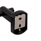 Склянка з тримачем Qtap Liberty настінна Black (QTLIBBLM1158)