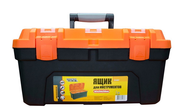 Ящик для инструментов Mastertool с пластиковыми замками 20" 79-6027