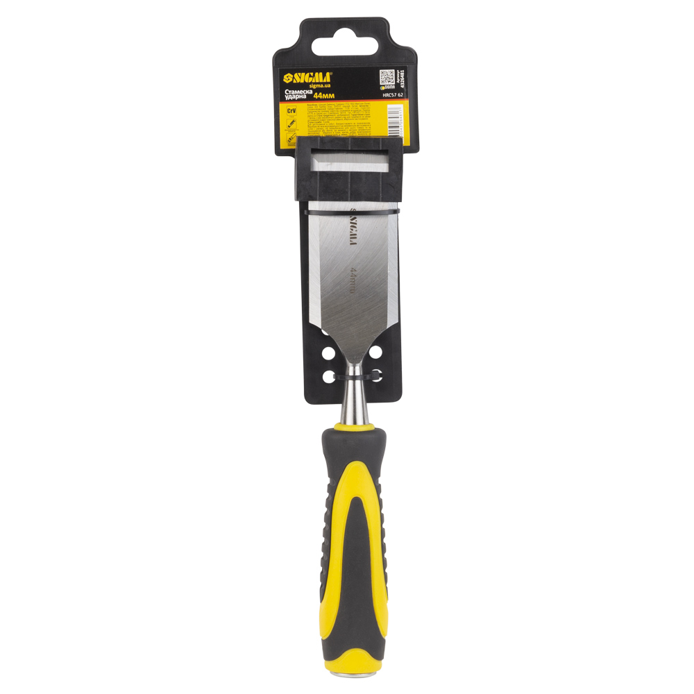 Стамеска ударна Sigma CrV 44 мм двокомпонентна ручка