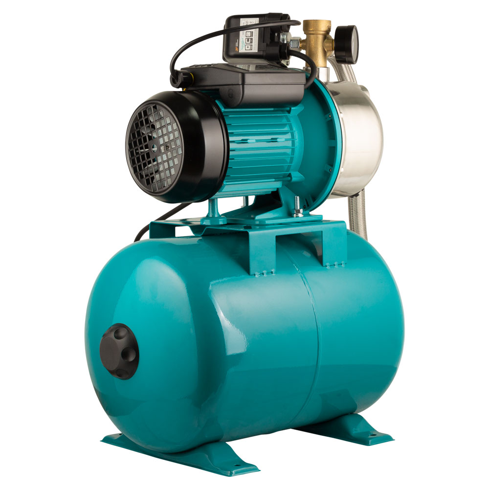 Станція Aquatica 1.1кВт Hmax 50м Qmax 60л/хв (самовсмоктуючий насос нерж) 24л Україна