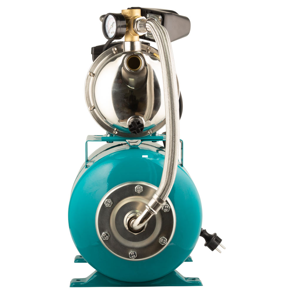 Станція Aquatica 1.1кВт Hmax 50м Qmax 60л/хв (самовсмоктуючий насос нерж) 24л Україна