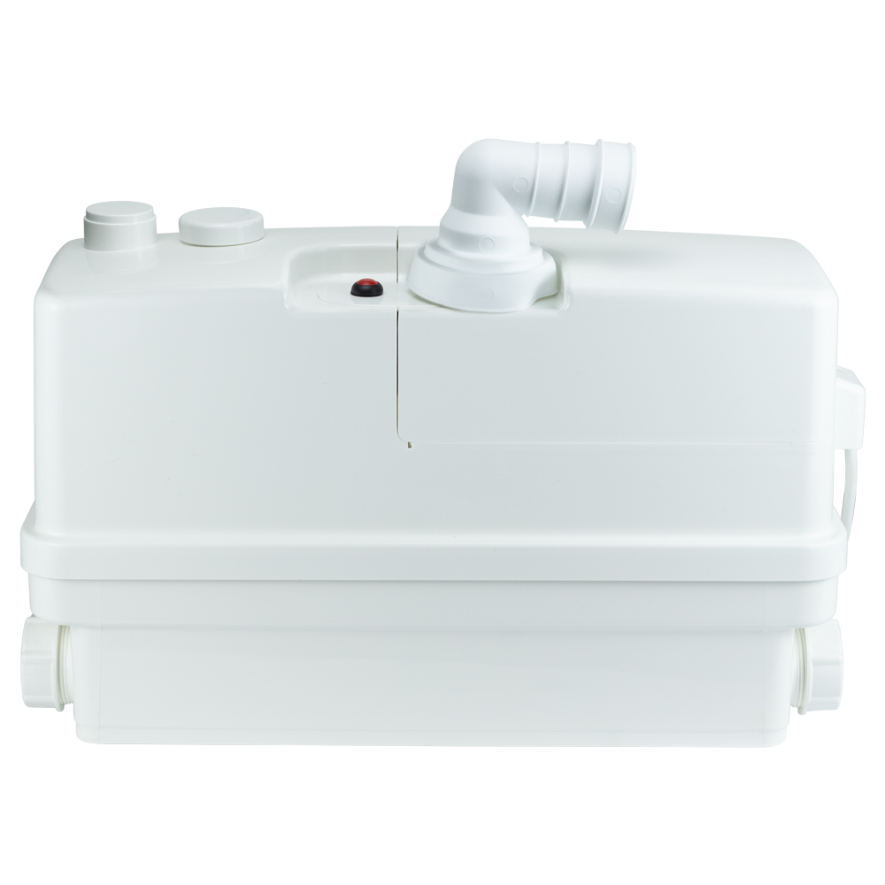 Станція каналізаційна Leo 0.6кВт Hmax 8.5 м Qmax 110л/хв 3 входу + фронтальний вхід 90 мм 3.0 WC601A