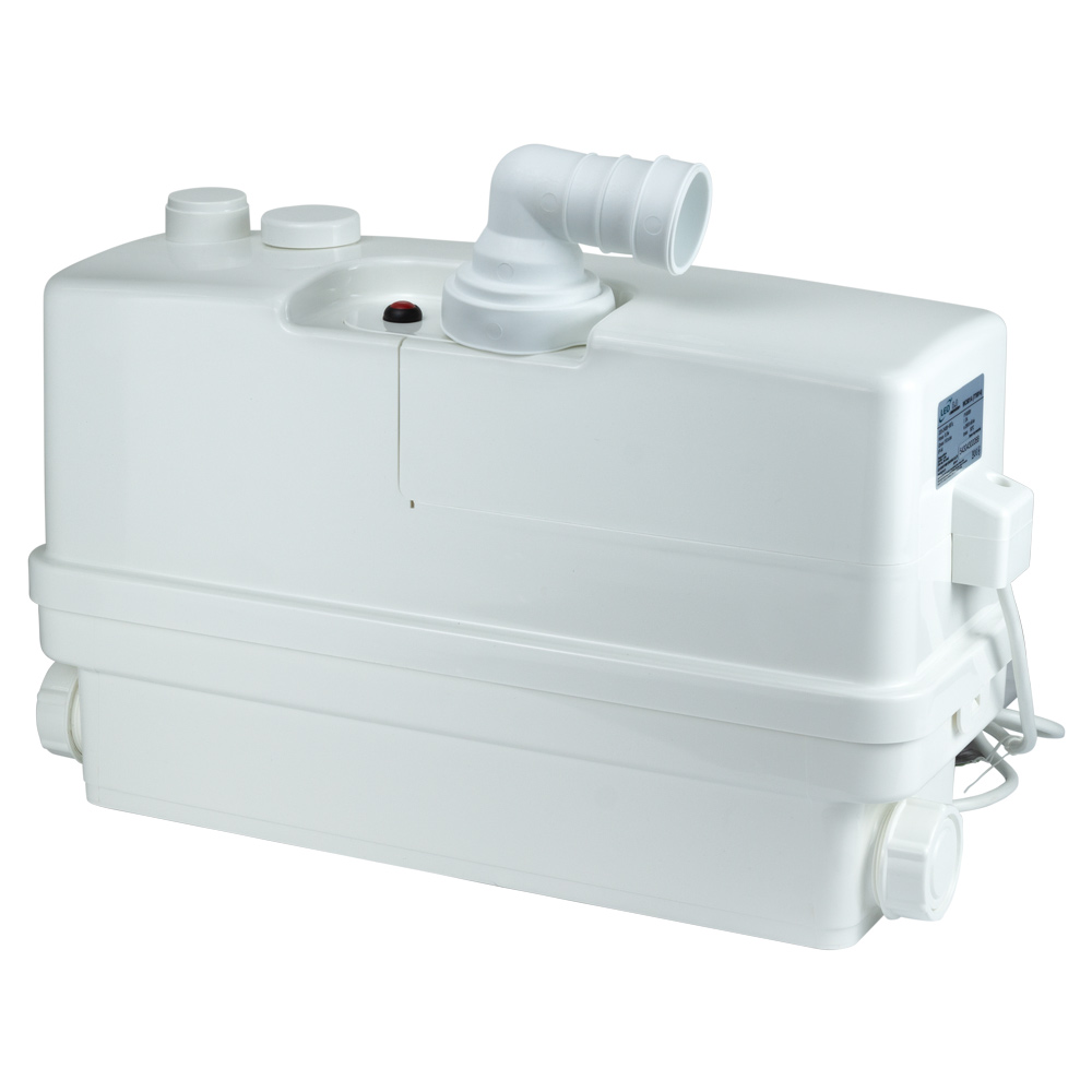 Станція каналізаційна Leo 0.6кВт Hmax 8.5 м Qmax 110л/хв 3 входу + фронтальний вхід 90 мм 3.0 WC601A