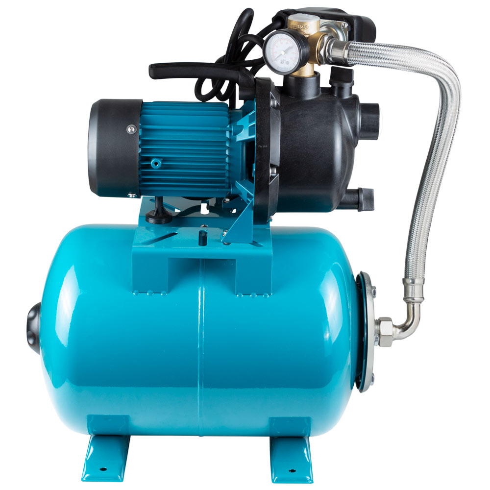 Станція Leo 0.6кВт Hmax 35м Qmax 50л/хв пластик (самовсмоктуючий насос) 24л Україна