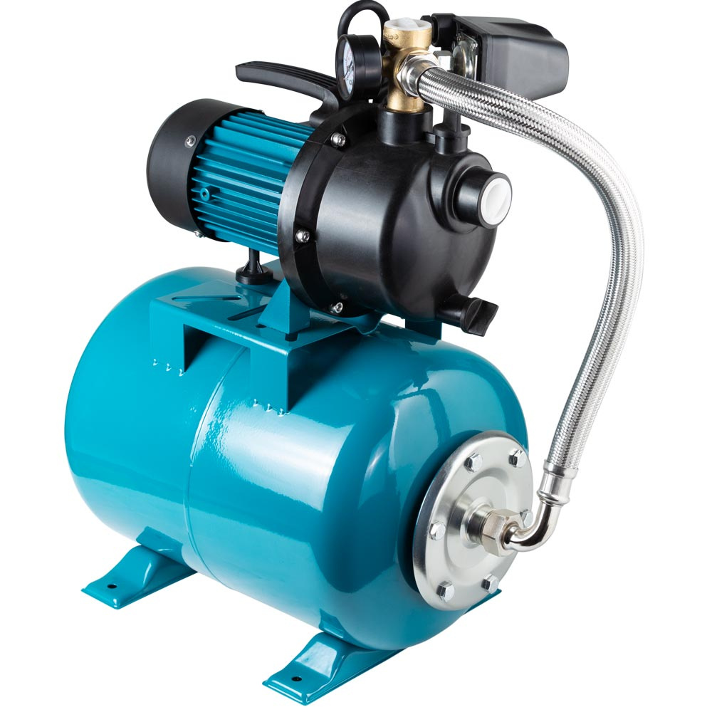 Станція Leo 0.6кВт Hmax 35м Qmax 50л/хв пластик (самовсмоктуючий насос) 24л Україна