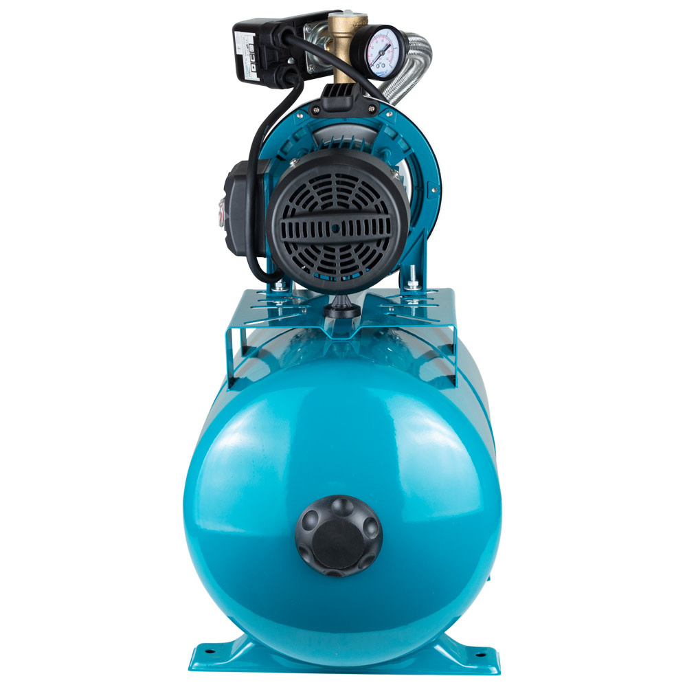 Станція Leo 0.6кВт Hmax 35м Qmax 50л/хв (самовсмоктуючий насос нерж) 24л Україна