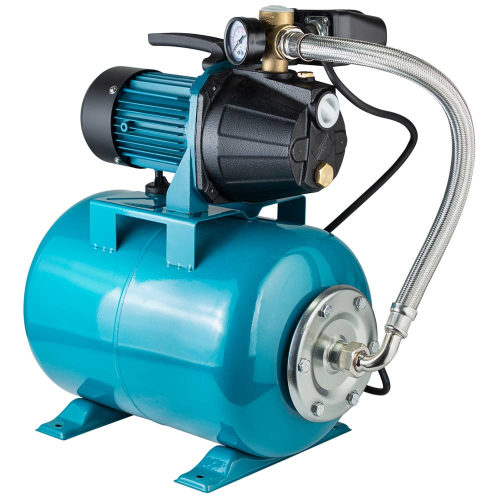 Станція Leo 0.8кВт Hmax 38м Qmax 58л/хв (самовсмоктуючий насос) 24л