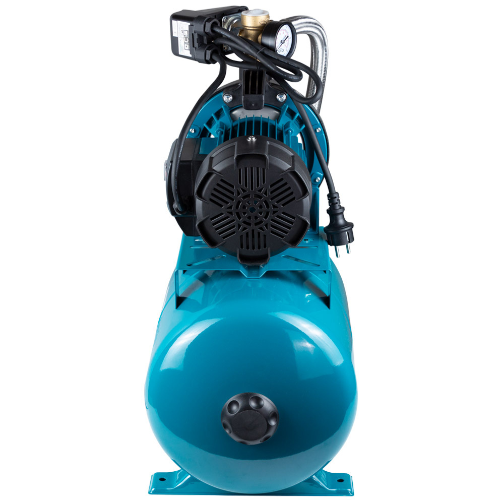 Станція Leo 1.0кВт Hmax 44м Qmax 73л/хв пластик (самовсмоктуючий насос) 24л Україна