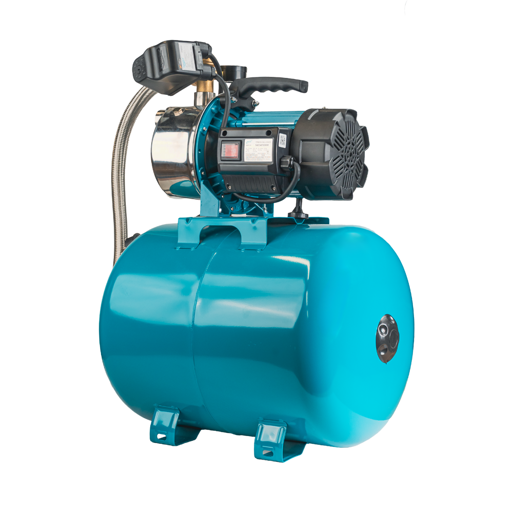 Станція Leo 1.0кВт Hmax 44м Qmax 73л/хв (самовсмоктуючий насос нерж) 50л Україна