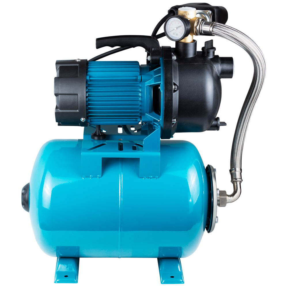 Станція Leo 1.2КВт Hmax 48м Qmax 80л/хв пластик (самовсмоктуючий насос) 24л Україна