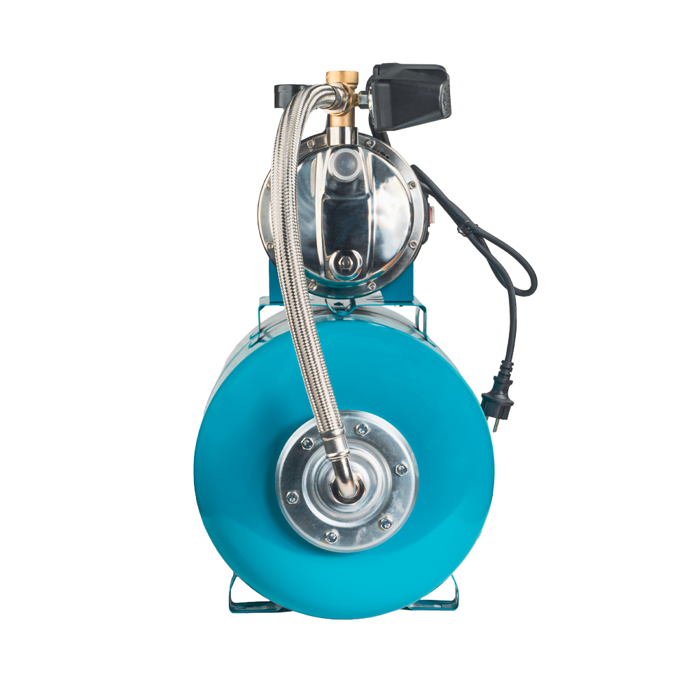 Станція Leo 1.2кВт Hmax 48м Qmax 80л/хв (самовсмоктуючий насос нерж) 50л Україна