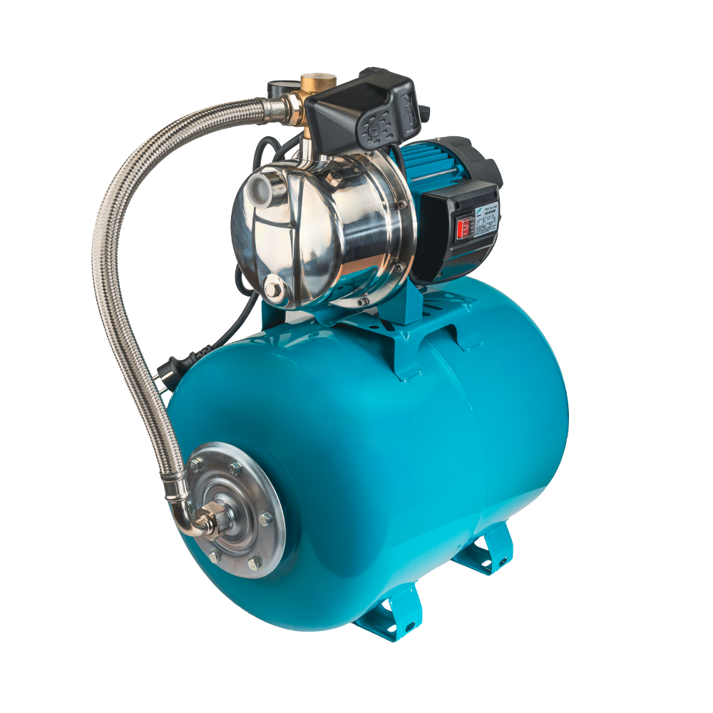 Станція Leo 1.2кВт Hmax 48м Qmax 80л/хв (самовсмоктуючий насос нерж) 50л Україна