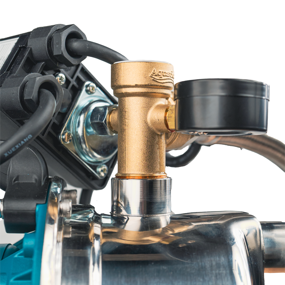 Станція Leo 1.2кВт Hmax 48м Qmax 80л/хв (самовсмоктуючий насос нерж) 50л Україна