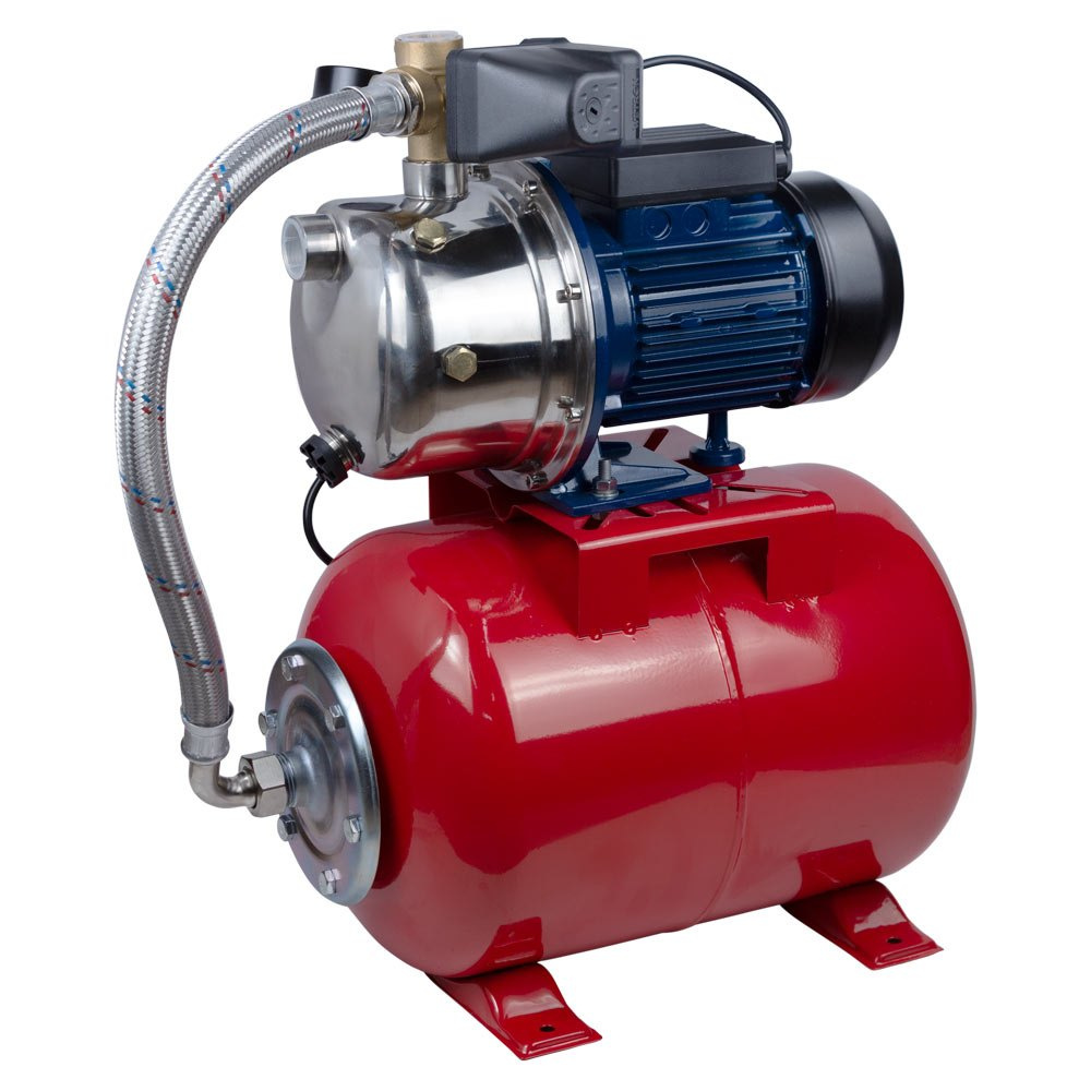 Станція Wetron 0.75кВт Hmax 42м Qmax 50л/хв (самовсмоктуючий насос нерж) 24л Україна