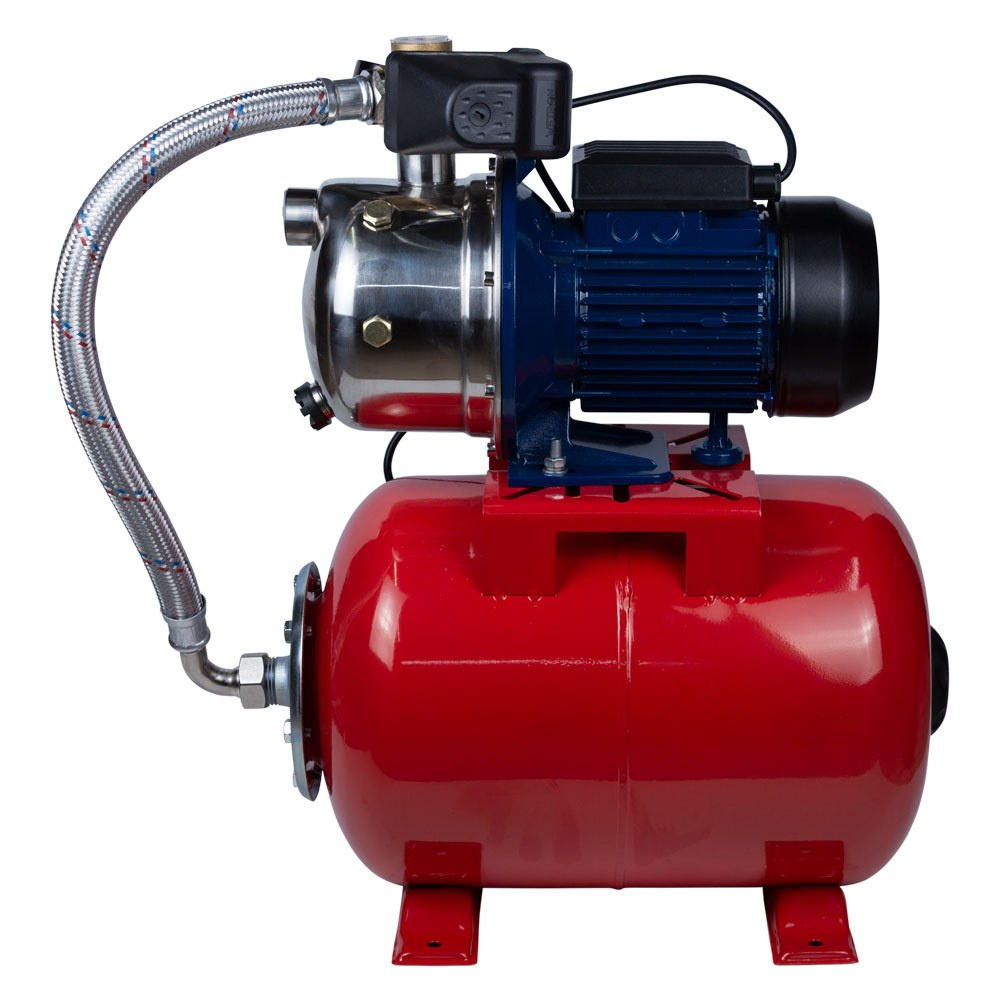 Станція Wetron 0.75кВт Hmax 42м Qmax 50л/хв (самовсмоктуючий насос нерж) 24л Україна