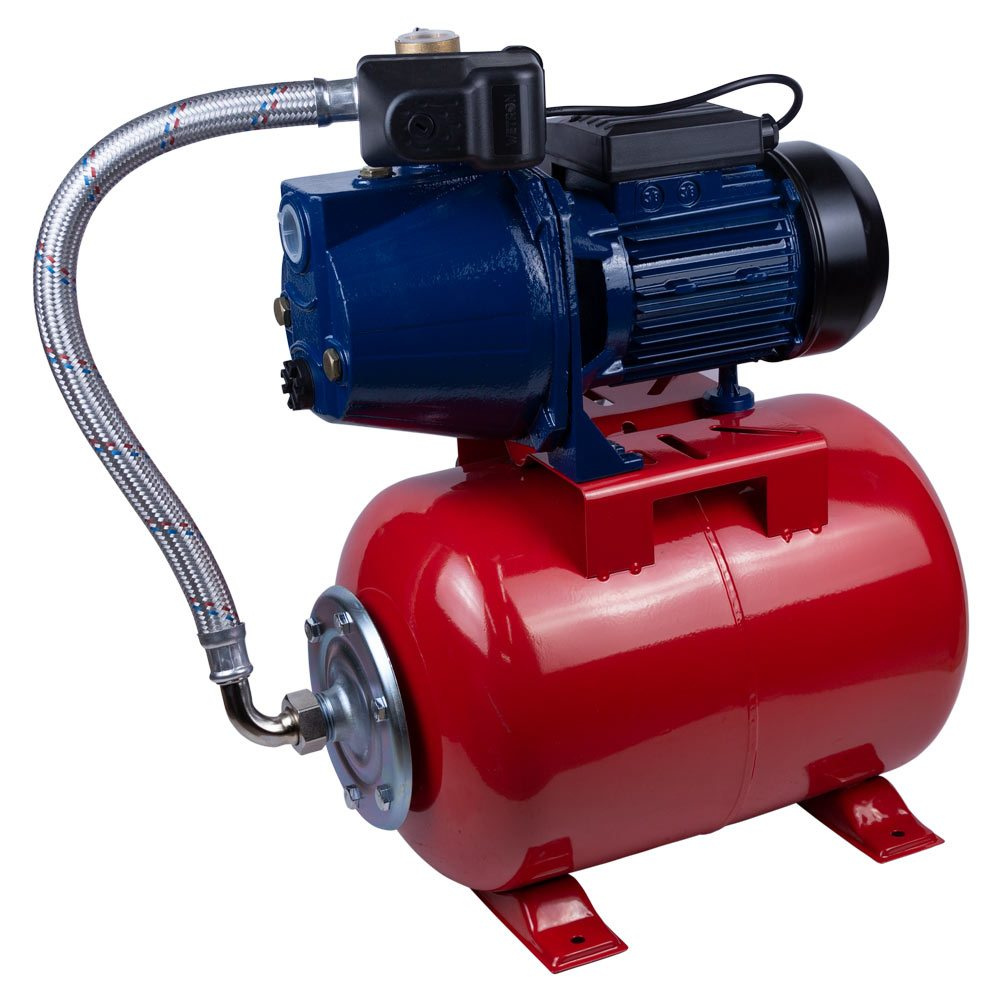 Станція Wetron 1.1кВт Hmax 50м Qmax 60л/хв (самовсмоктуючий насос) 24л Україна