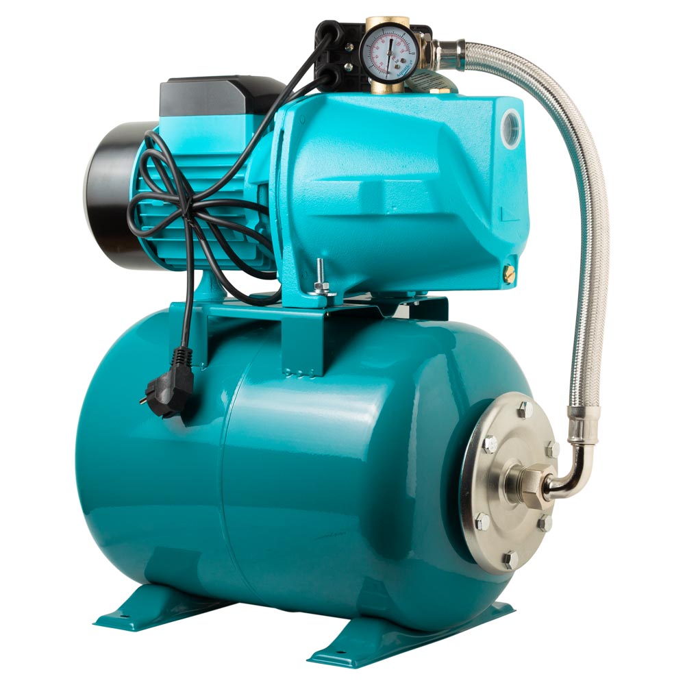 Станція Aguatica 0.75кВт Hmax 42 м Qmax 80л/хв (самовсмоктуючий насос) 24 л Україна