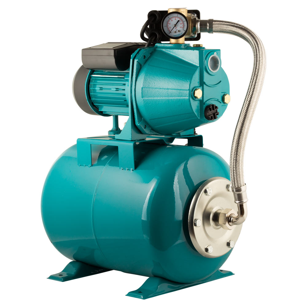 Станція Aguatica 0.75кВт Hmax 48 м Qmax 55л/хв (самовсмоктуючий насос) 24 л Україна