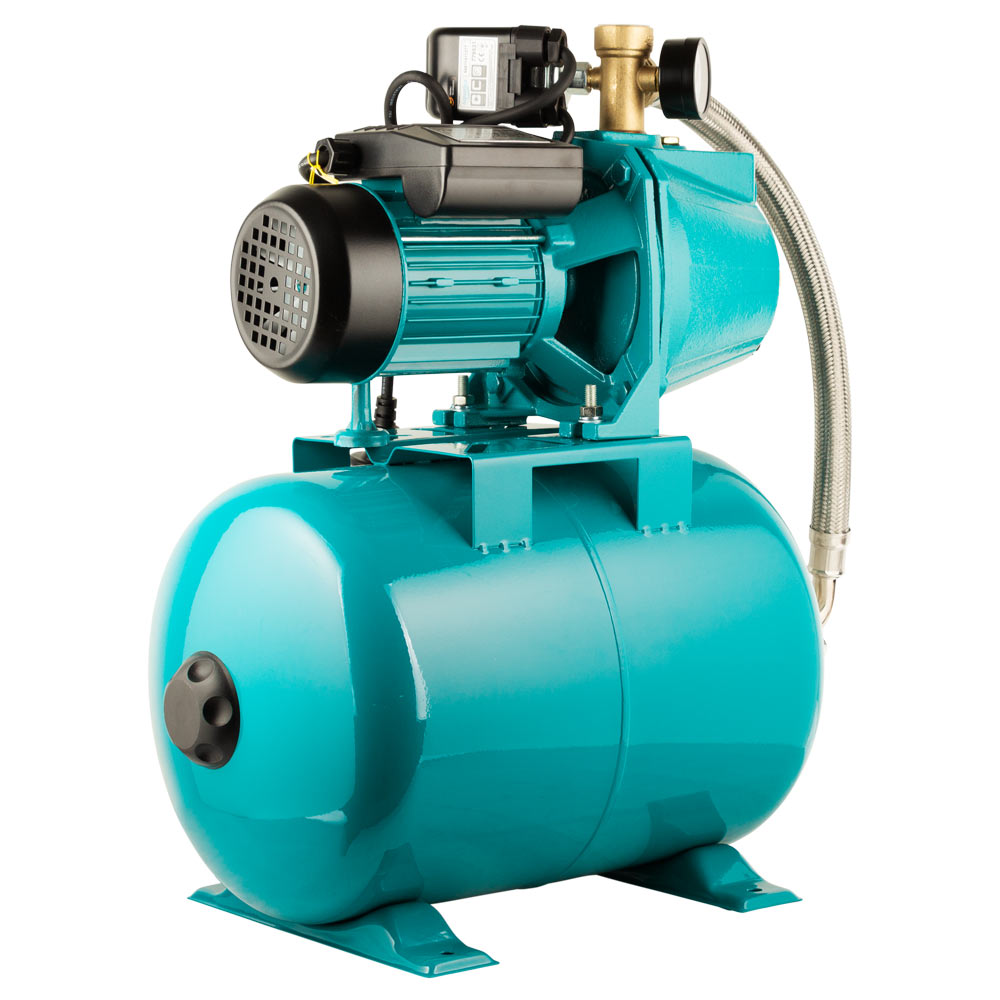 Станція Aguatica 0.75кВт Hmax 48 м Qmax 55л/хв (самовсмоктуючий насос) 24 л Україна