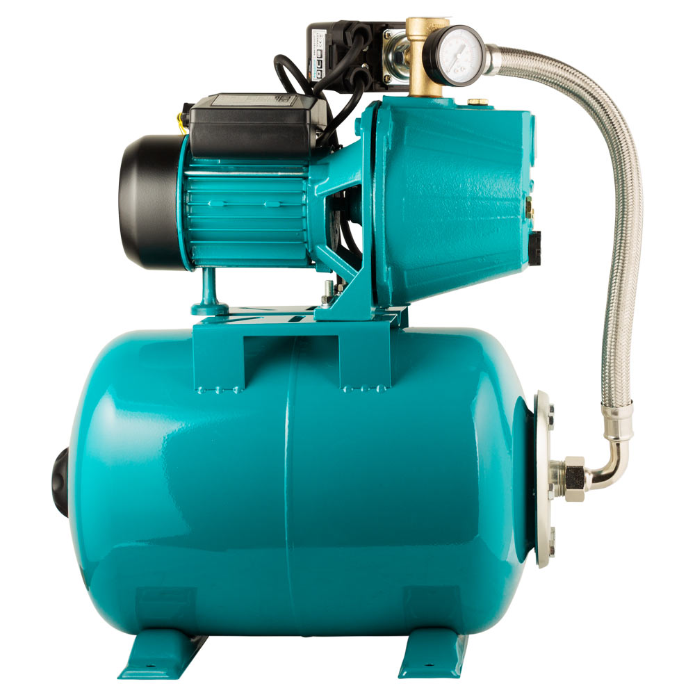 Станція Aguatica 0.75кВт Hmax 48 м Qmax 55л/хв (самовсмоктуючий насос) 24 л Україна