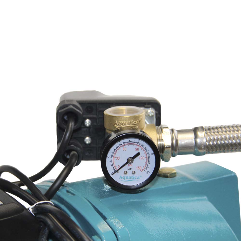 Станція Aguatica 1.1кВт Hmax 48 м Qmax 85л/хв (самовсмоктуючий насос) 50 л Україна