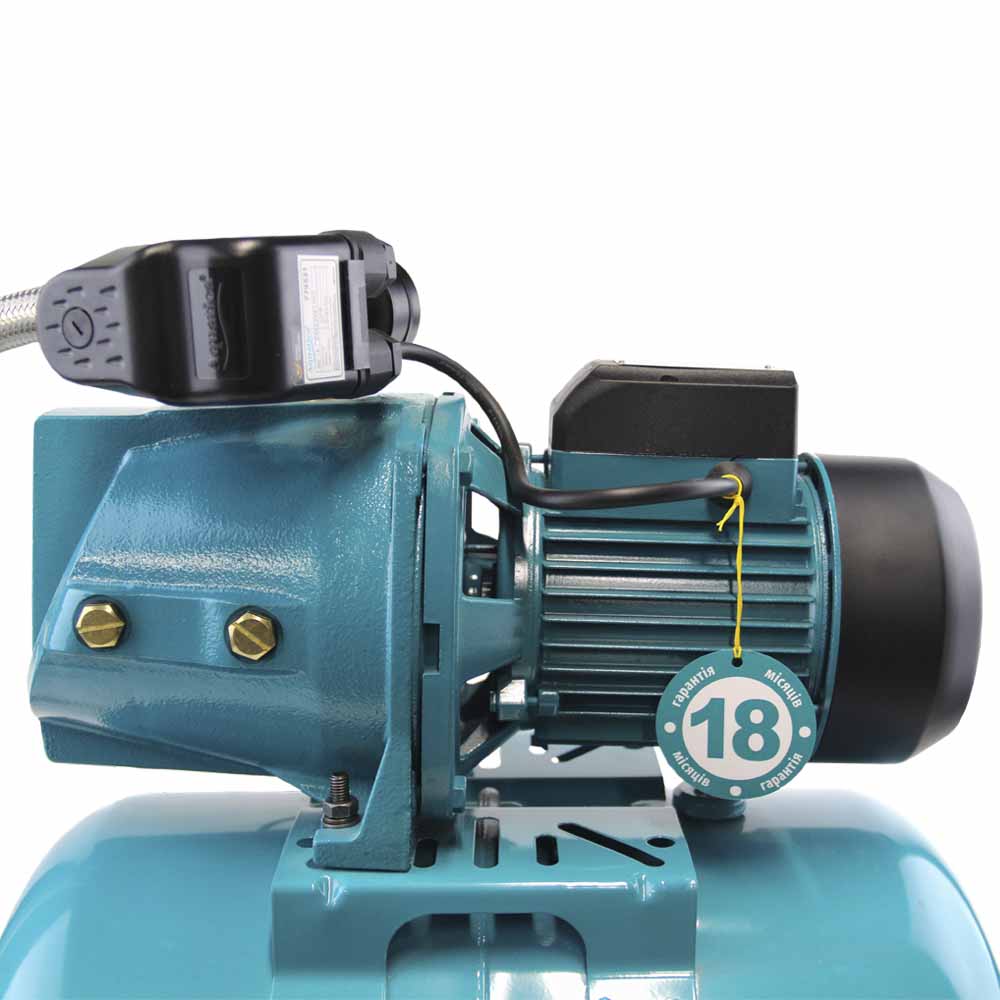 Станція Aguatica 1.1кВт Hmax 48 м Qmax 85л/хв (самовсмоктуючий насос) 50 л Україна