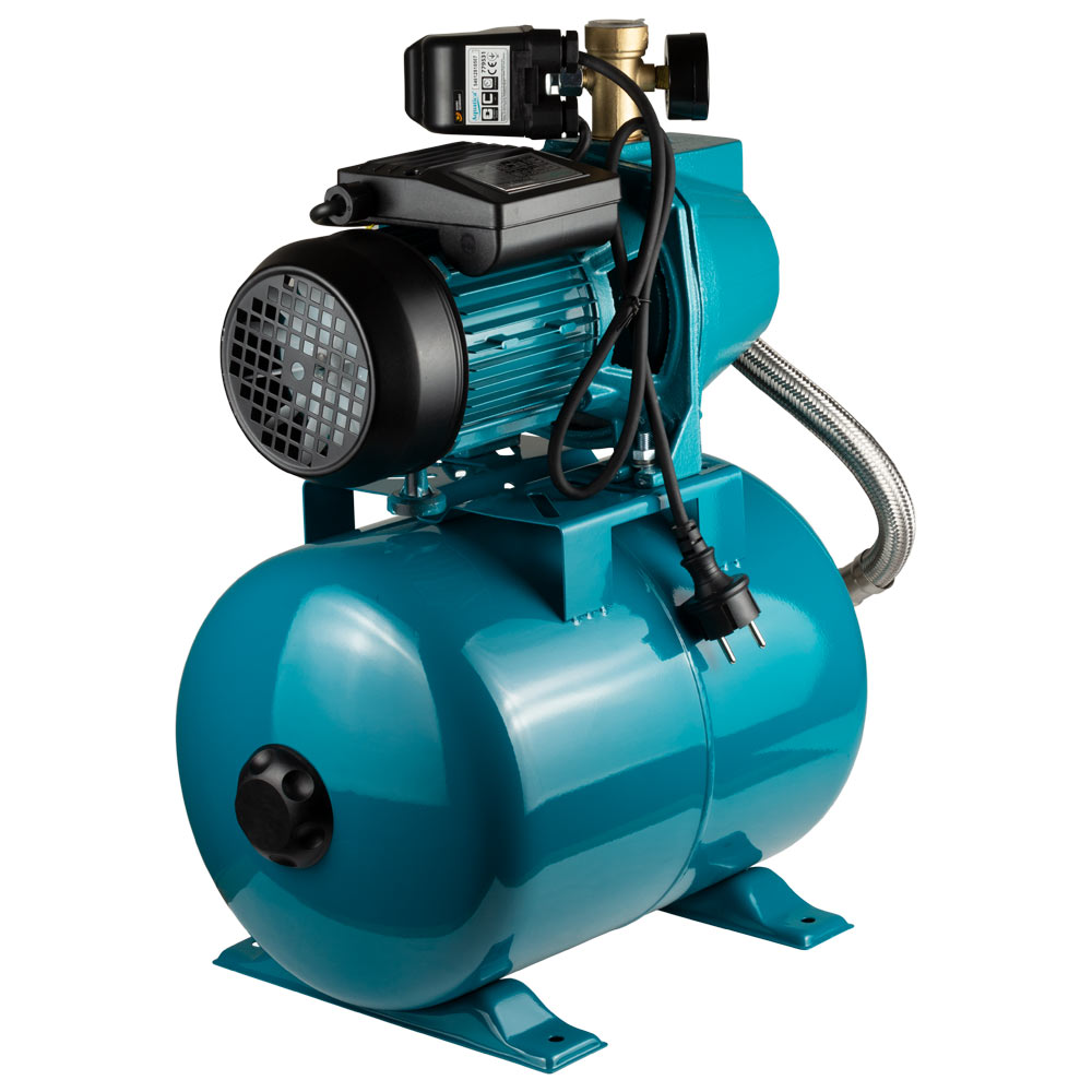 Станція Aguatica 1.1кВт Hmax 55 м Qmax 60л/хв (самовсмоктуючий насос) 24 л Україна