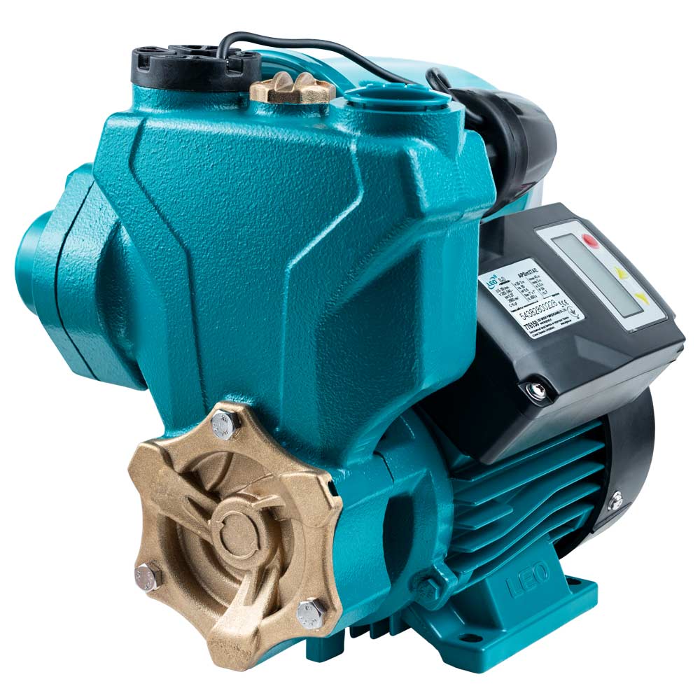 Станція Leo 0.37кВт Hmax 40 м Qmax 39л/хв (вихровий насос) 1 л + рег тиску 3.0