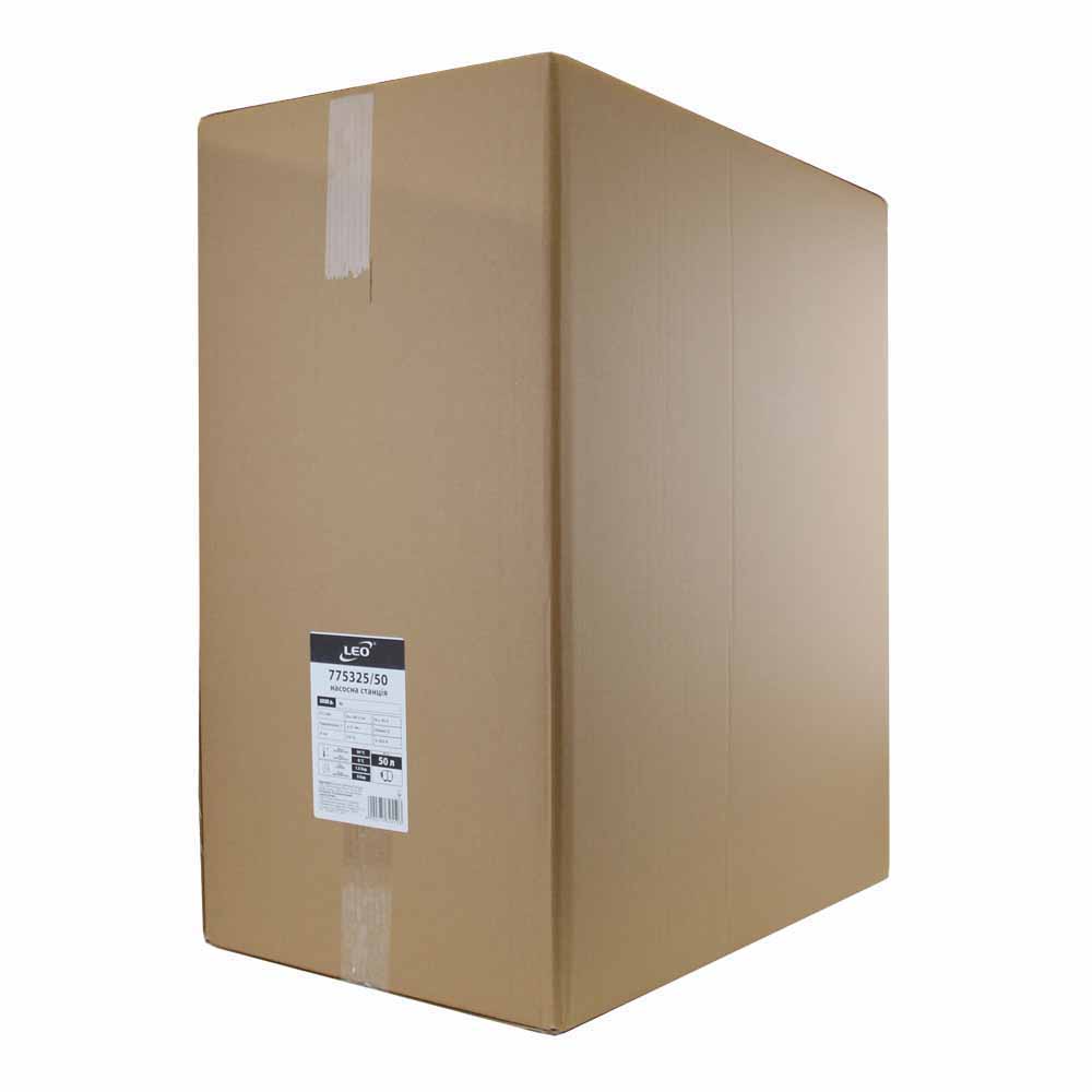 Станція Leo 1.1кВт Hmax 55 м Qmax 80л/хв (самовсмоктуючий насос) 50 л Україна