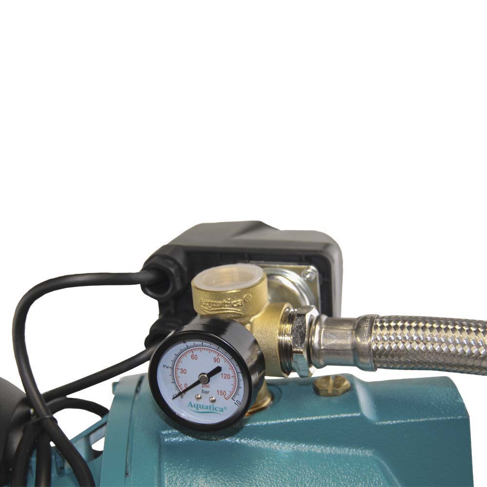 Станція Leo 1.1кВт Hmax 55 м Qmax 80л/хв (самовсмоктуючий насос) 50 л Україна