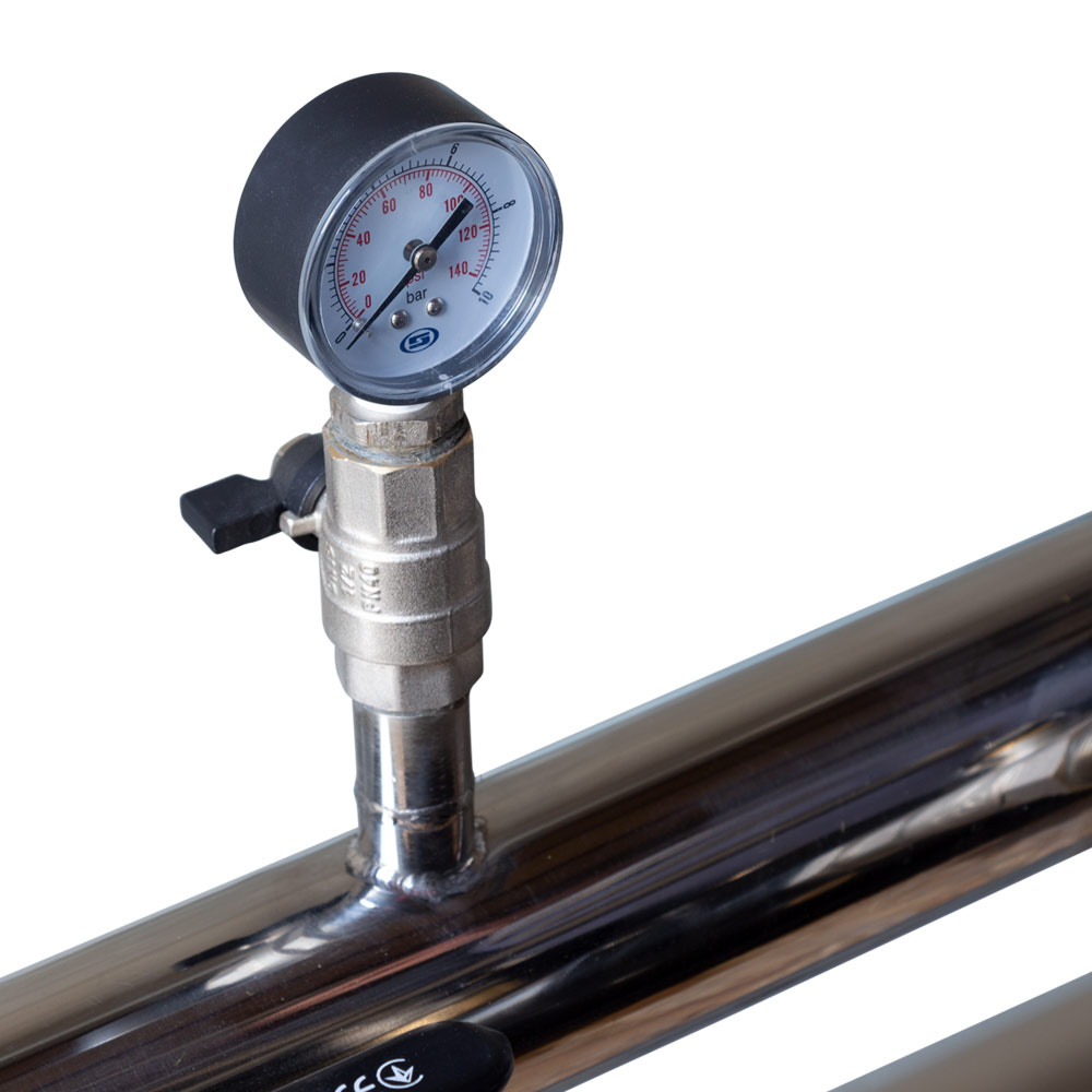 Станция Leo повышения давления 380В 2 x 3.0кВт Hmax 38 м Qmax 450 л/мин 12 л + каскадное управление 3.0