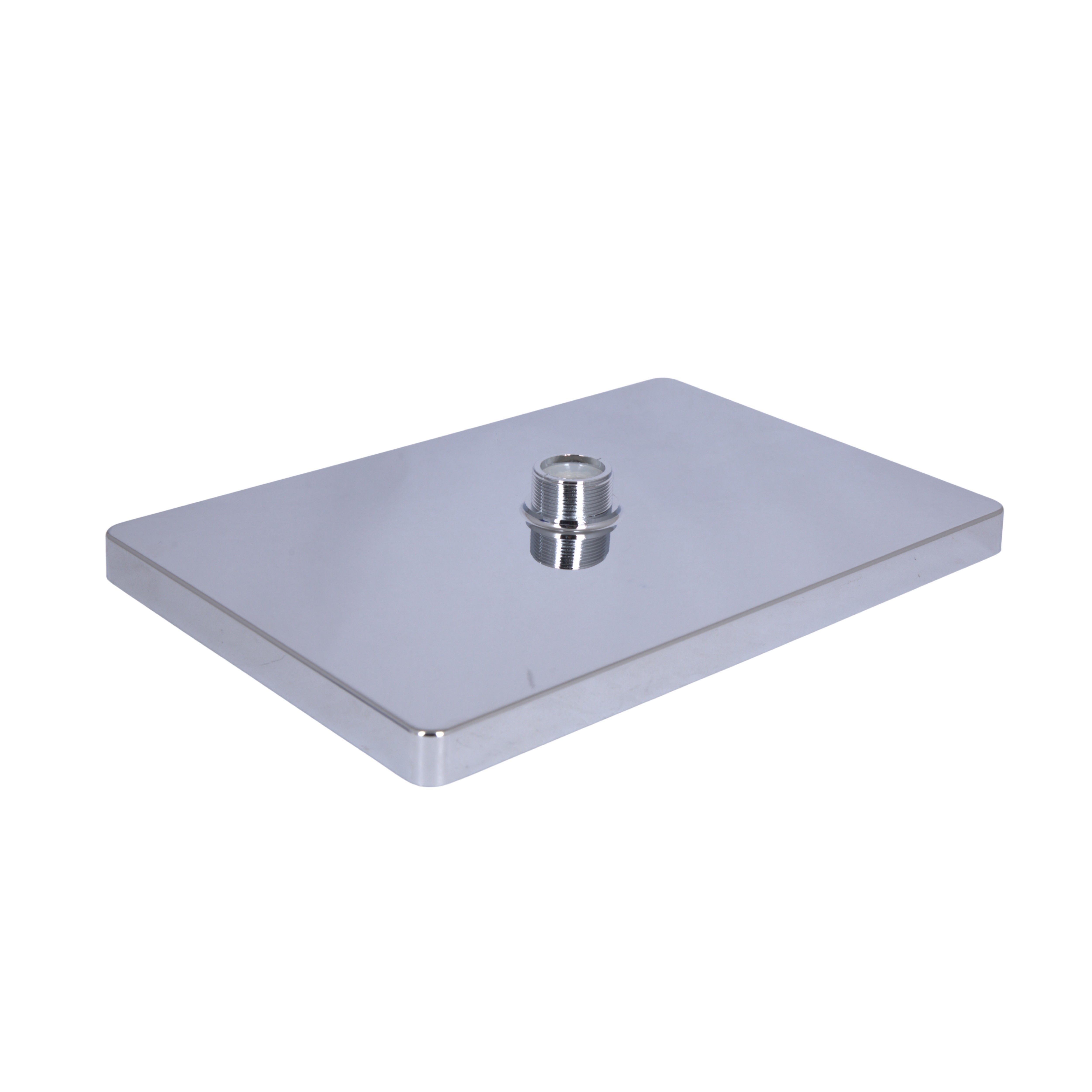 Потолочная лейка для душевой системы Qtap Presto Chrome/White (305 x 210 x 40) (QTPRE30521040CRW50580)