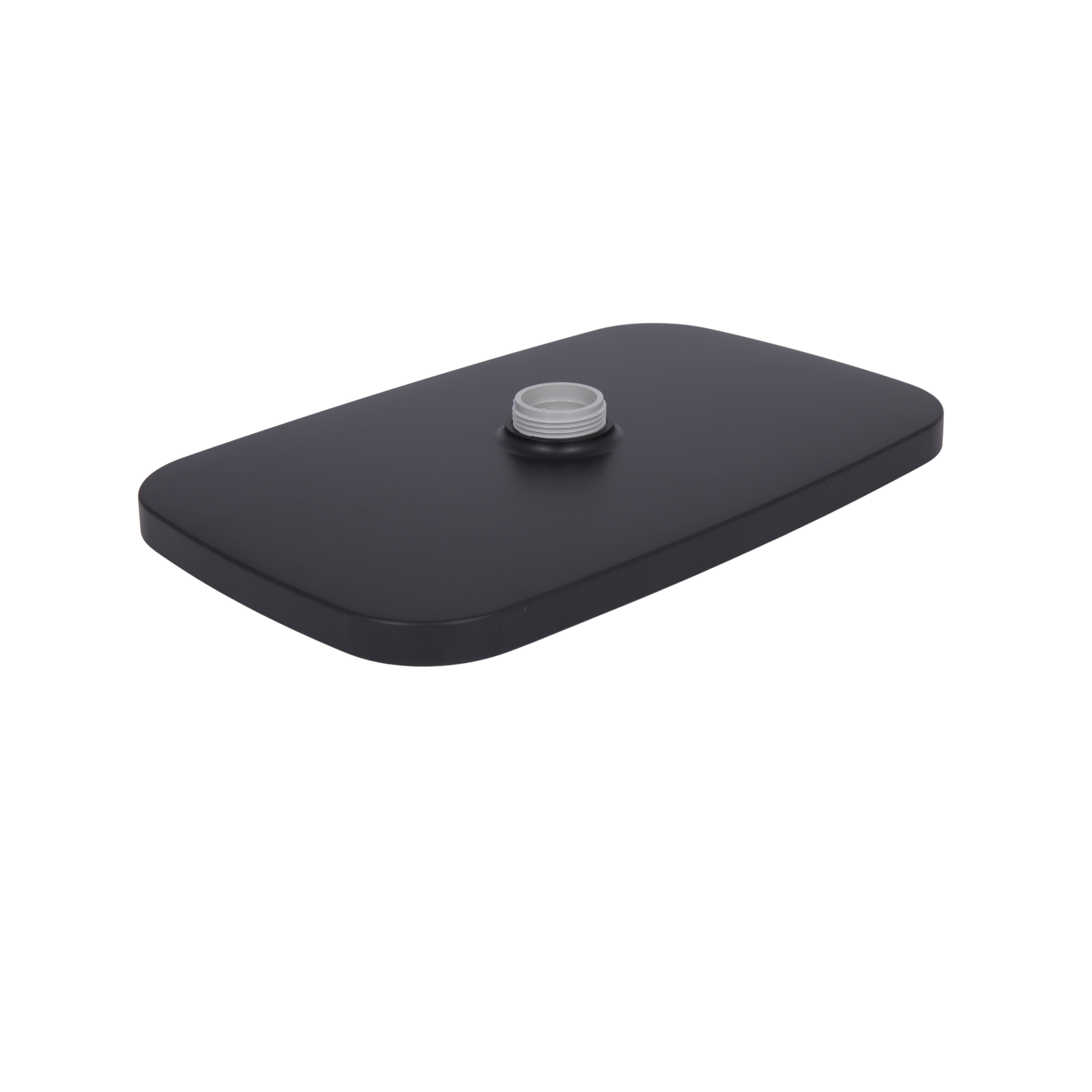 Потолочная лейка для душевых систем Qtap Gemini Matt Black (34 x 190 x 290) (QTGEM34190290BLA50068)