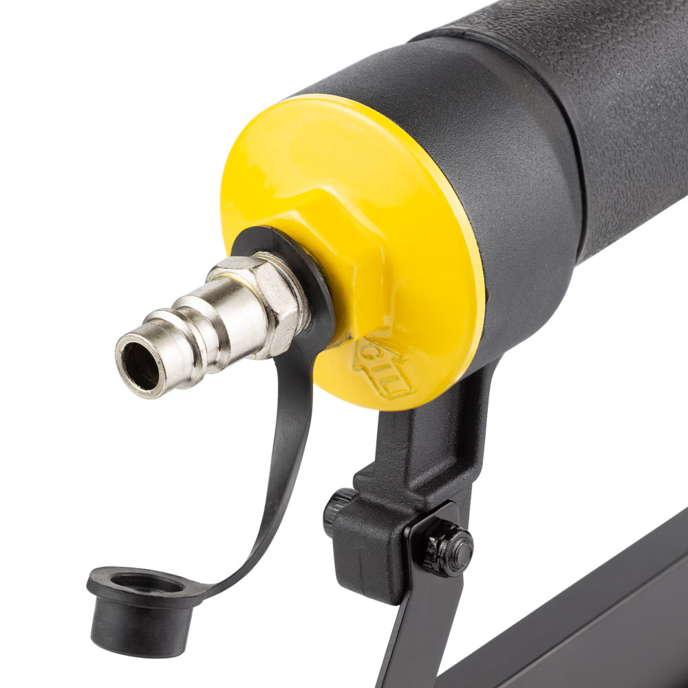 Степлер Sigma пневматичний комбінований "Plus" 0.04л/удар 5-7бар скоба 5.8 мм (16-40 мм) 1.25 х 1 мм цвях (10-50 мм) 1.25 х 1 мм