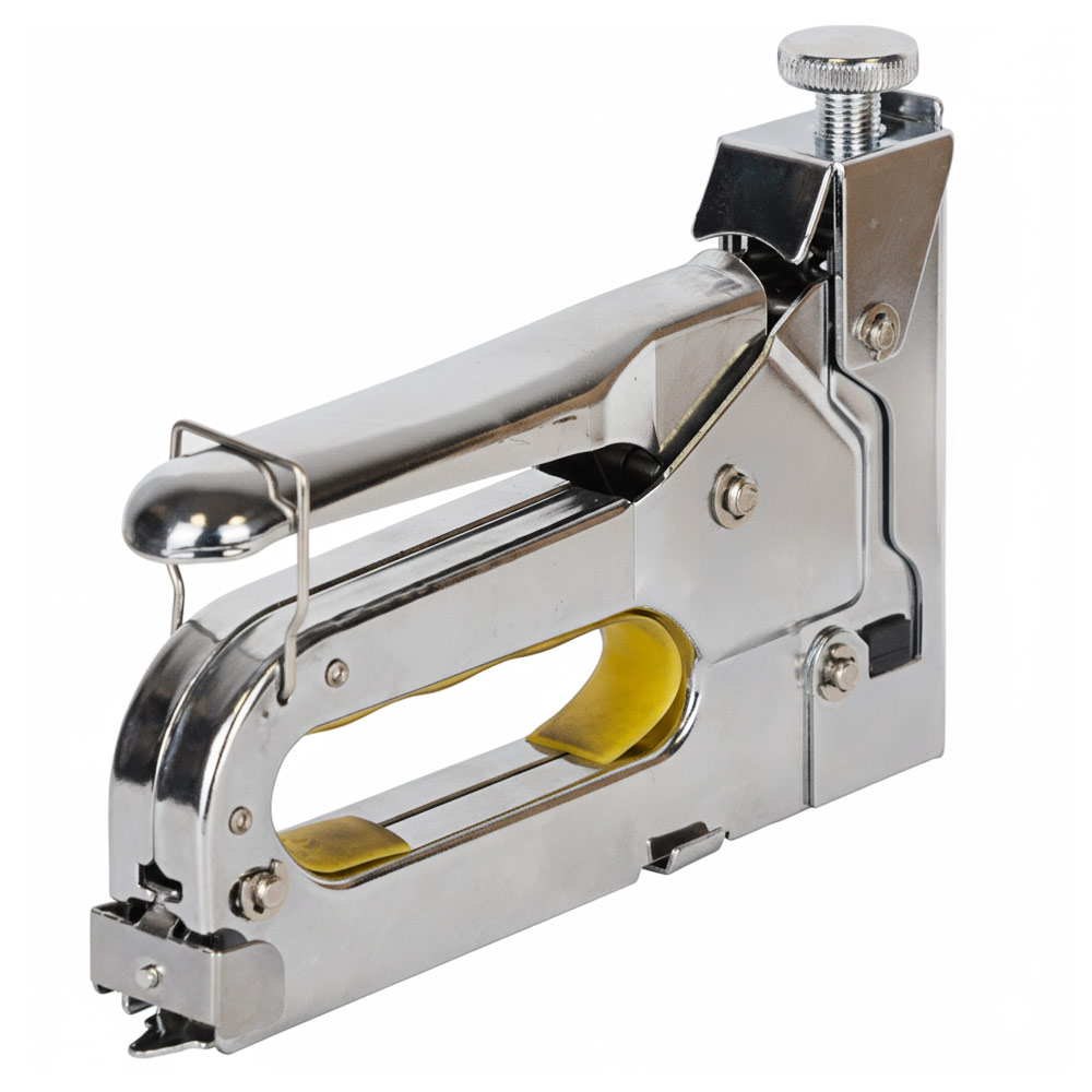 Степлер Sigma з регулятором для скоб 4 в 1 (хром)