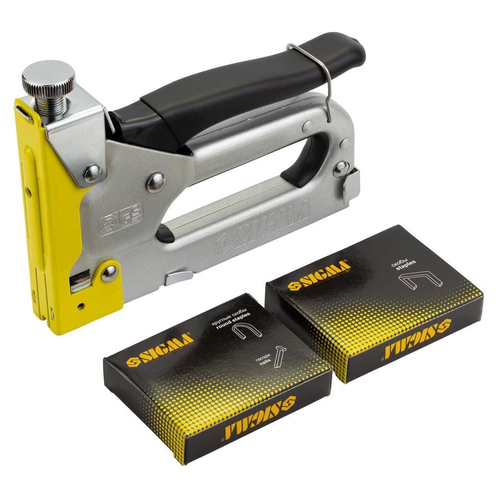 Степлер Sigma з регулятором універсальний 4 в 1