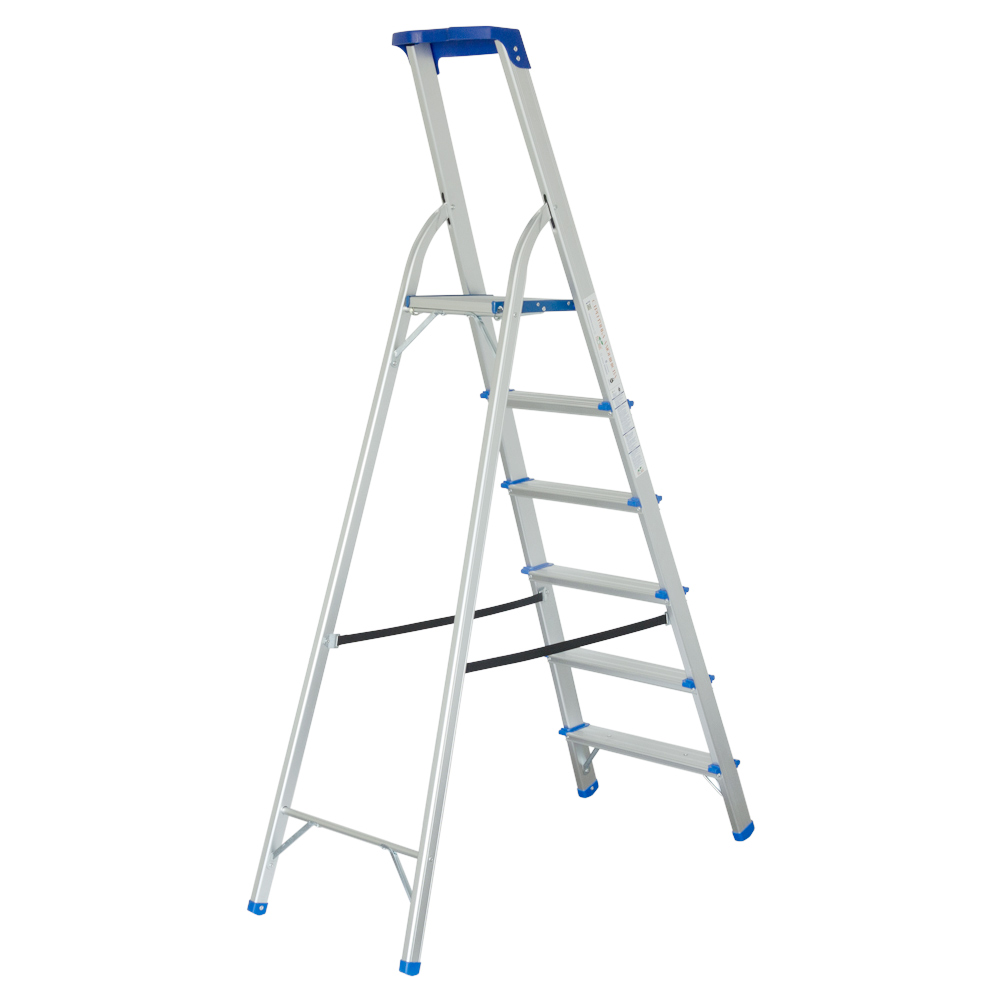 Стрем'янка Sigma алюмінієва 6 сходинок 1.80 м