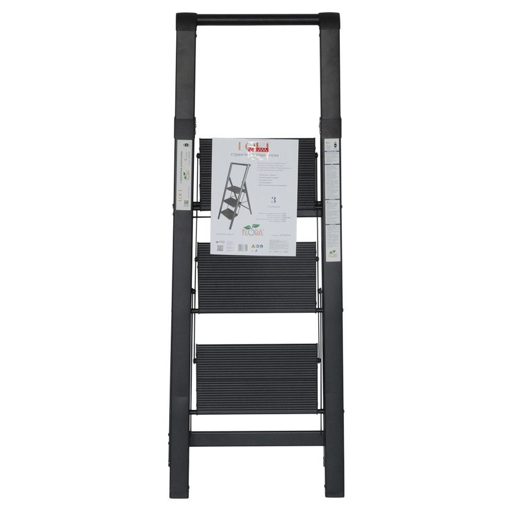 Стрем'янка Sigma Loft алюмінієва 3 сходинки 1.22 м